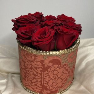 Caixa 9 rosas vermelhas