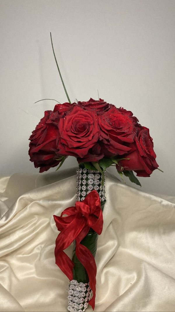 Ramo 10 rosas vermelhas
